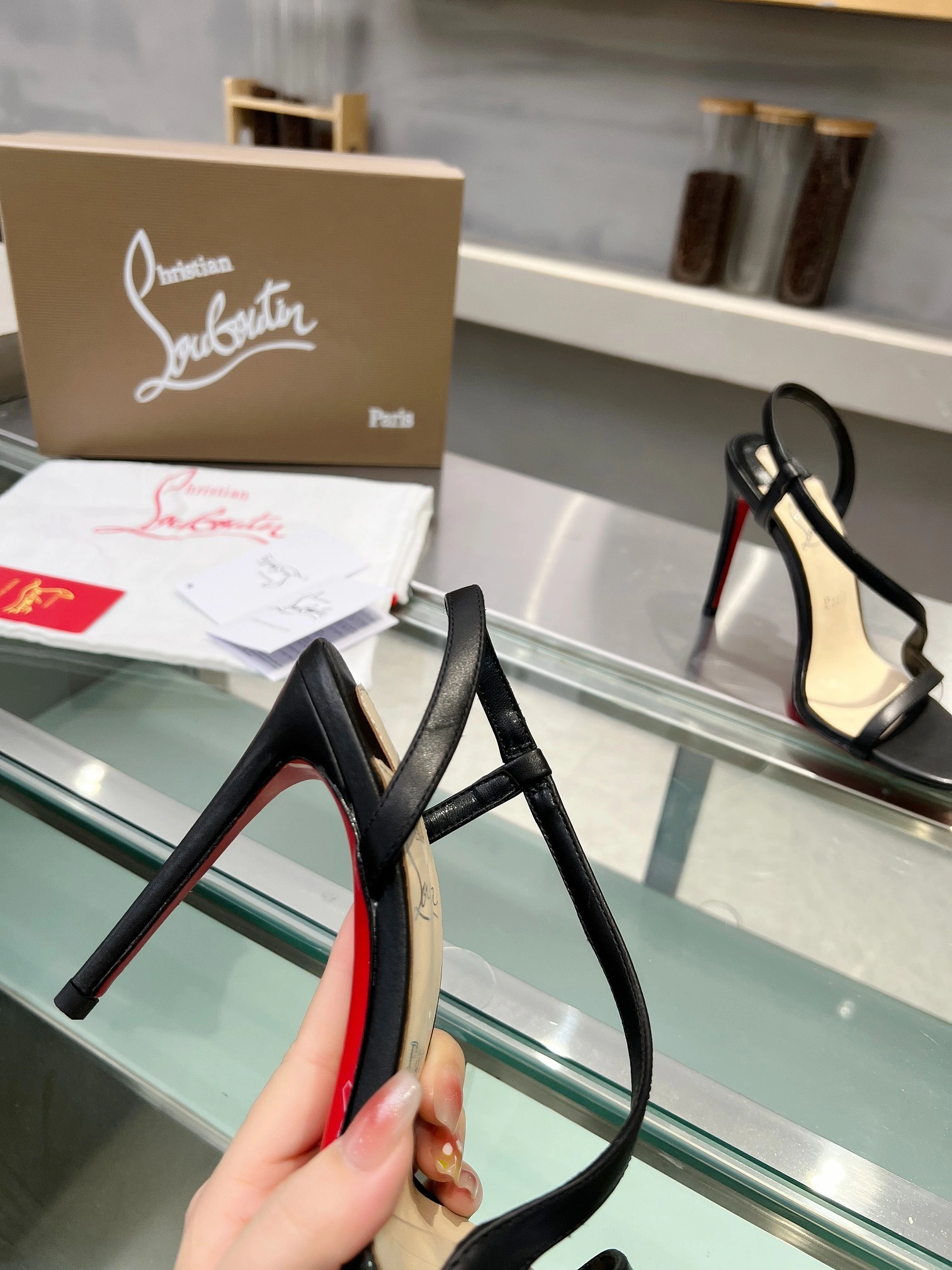 &COCO-- 8ou2ou 3210190BK01 Heel height：10.5CM sheepskin item:D-X000G0388